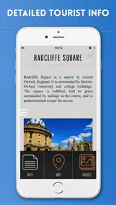 Oxford Travel Guide with Offline City Street Map screenshot #3 for iPhone