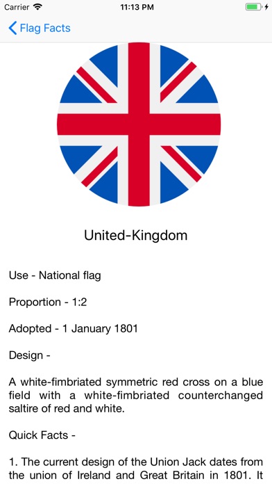 Flag Facts screenshot 3