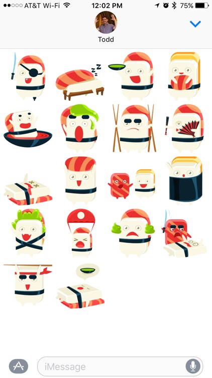 Sushi Message Stickers