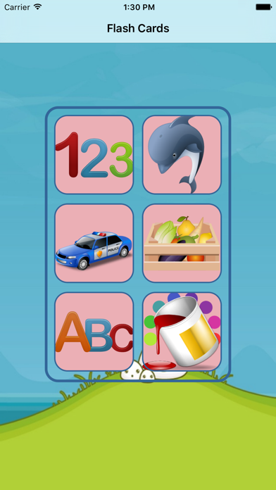 Screenshot #1 pour FlashCard for Kids: FunBox-LearningBox