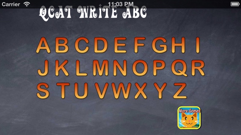 QCat - Escribir alfabeto ABC screenshot 2