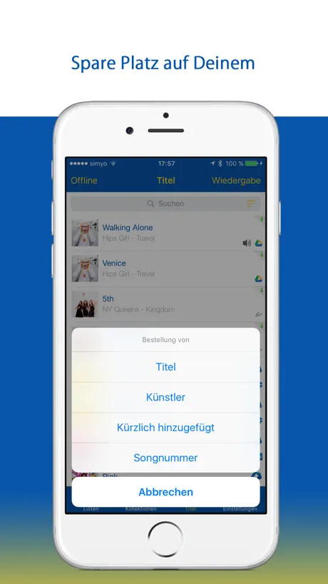 MusiNext Offline MP3 & FLAC Cloud Music Player