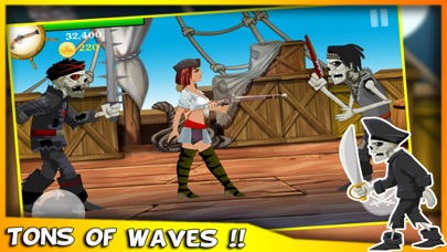 Screenshot #1 pour Lady Pirate - Cursed Ship Run Escape