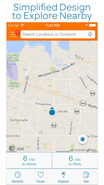 AT&T Navigator: GPS Maps, Navigation & Traffic