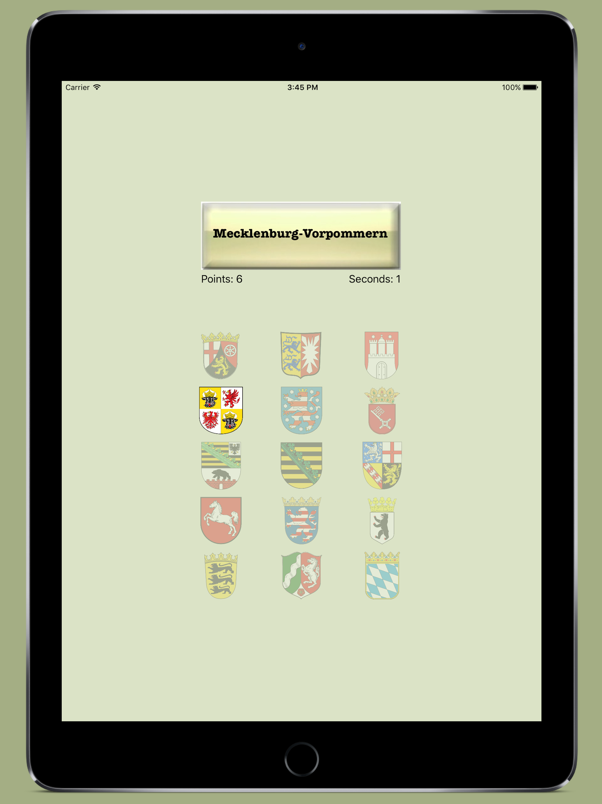 German State Flags - Wappen der Bundesländer