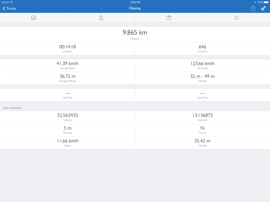 Screenshot #6 pour GPS-Tracker Pro