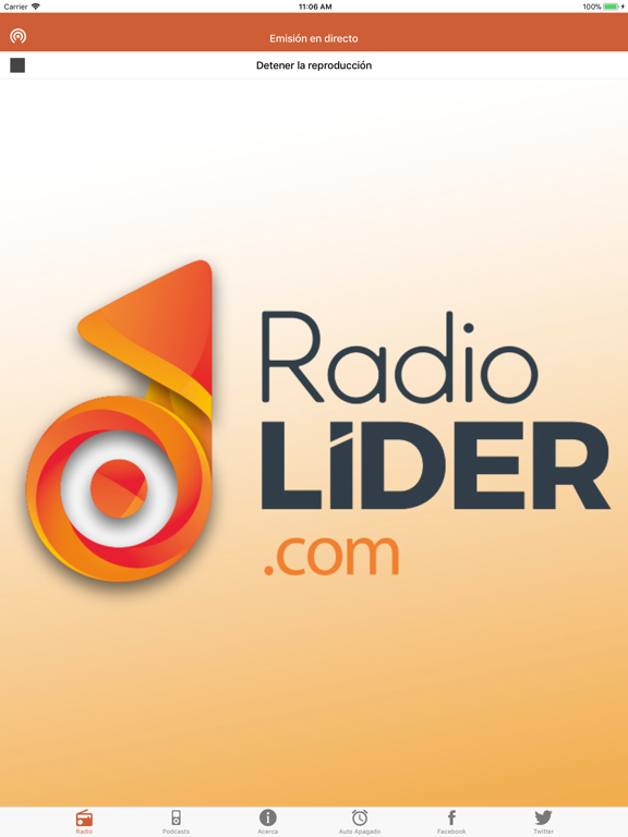 Screenshot #4 pour Radio Lider