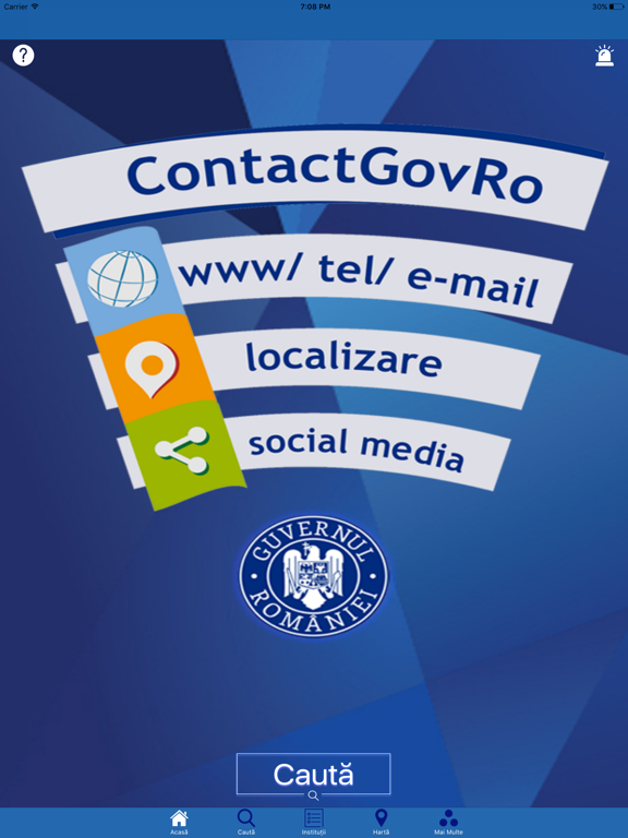 Screenshot #4 pour ContactGovRo