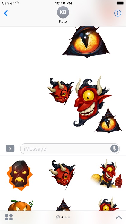 Doodle Devil Stickers Pack
