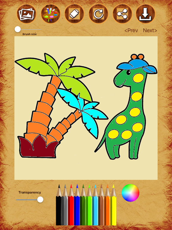 Screenshot #4 pour Kids Drawing Worksheet - Free Drawing Pad for toddler and preschool