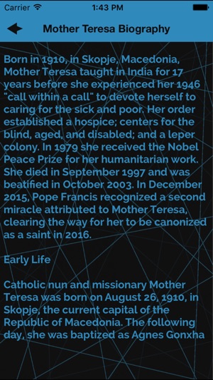 Quotes & Biography of Mother Teresa(圖2)-速報App