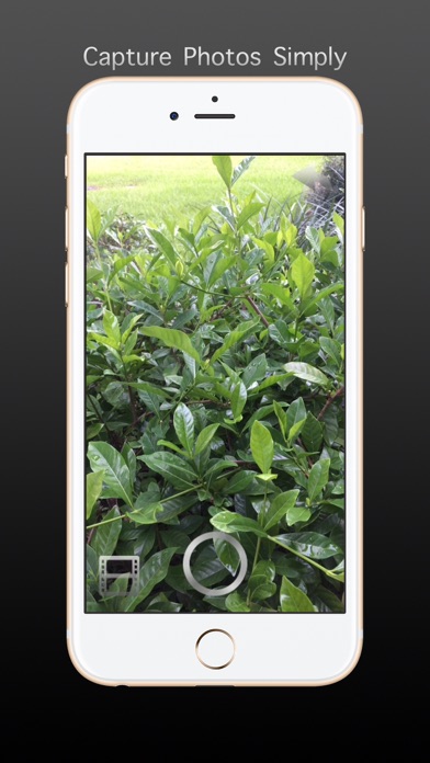 SimpleCam -Widescreen Camera iPhone screenshot 1 - Photo & Video app