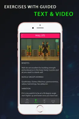 Game screenshot 30 Day Wall Sit Fitness Challenges ~ Daily Workout hack