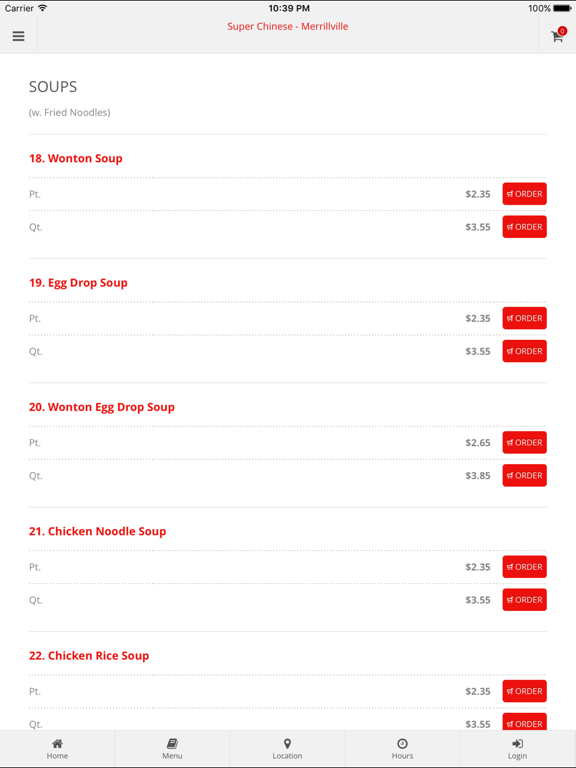 Screenshot #6 pour Super Chinese - Merrillville