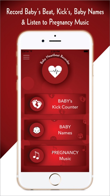 My Baby Heartbeat-Baby's Fetal Heart Rate Listener screenshot-0