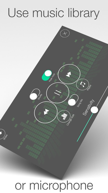 Audio Visualizer - visualize sounds and music