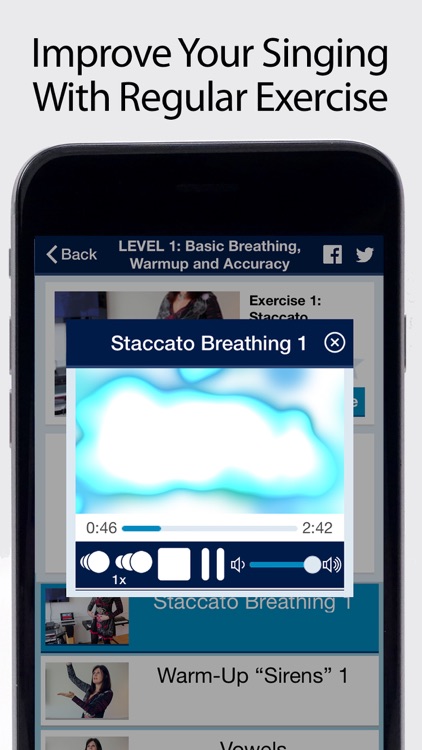 Voice Cross Trainer by Kim Chandler