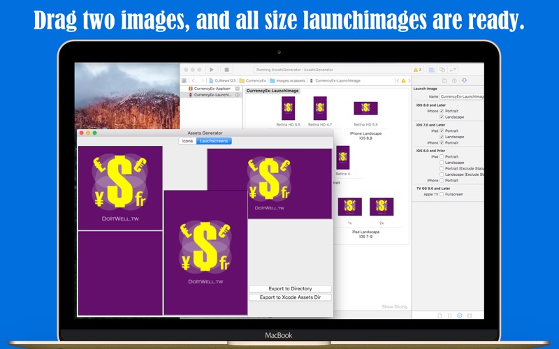assetsgenerator for xcode iphone screenshot 3