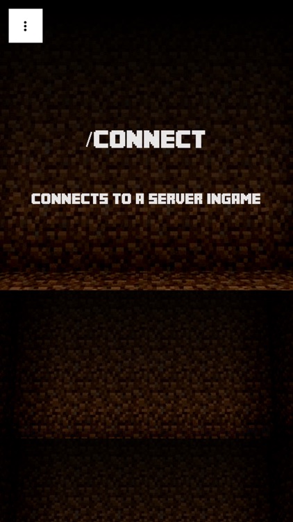 Commands for Minecraft Pocket Edition MCPE