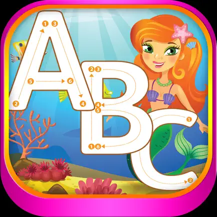 ABC Alphabet Tracing Mermaid Coloring for kids Cheats