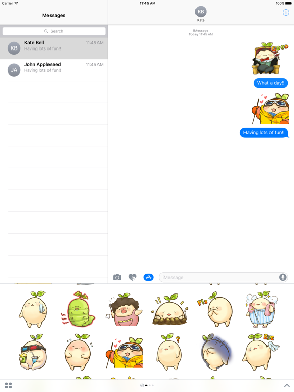 Screenshot #2 for Mandora Sticker Vol. 1