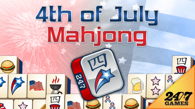 4th of July Mahjong by 24/7 Games LLC