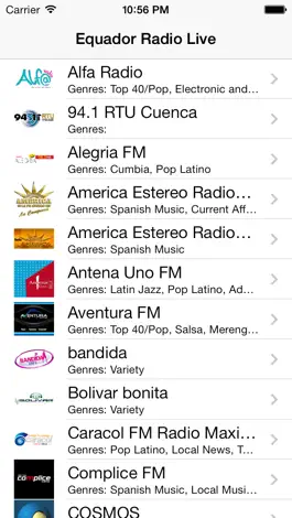 Game screenshot Ecuador Radio Live Player (Quito / Spanish / Equador) mod apk