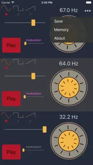 Frequency Sound Generator - Frekans Ses üreteci iphone resimleri 2