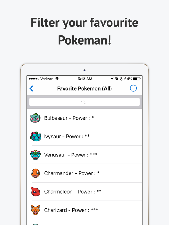 Great Discovery - For Pokémon go! iPad screenshot