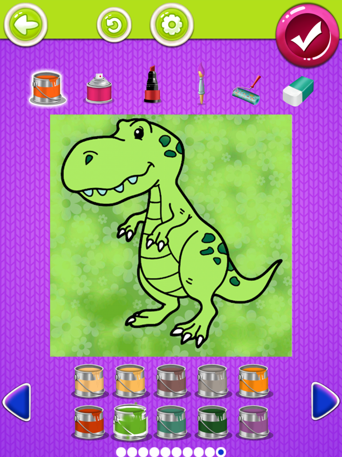 Dinosaur Coloring Book Pages