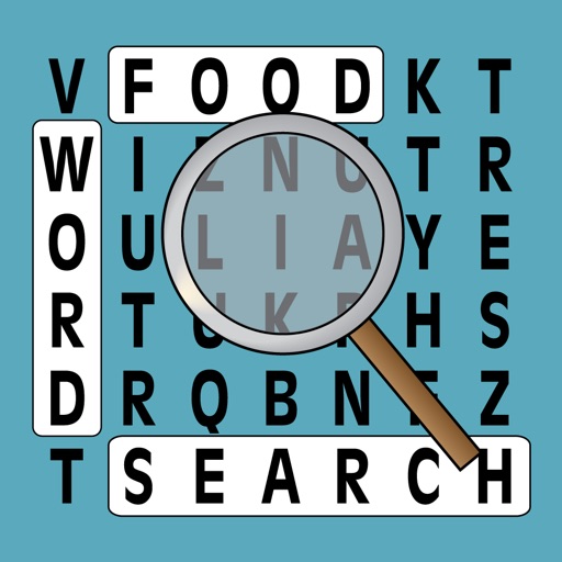 Food Word Search iOS App