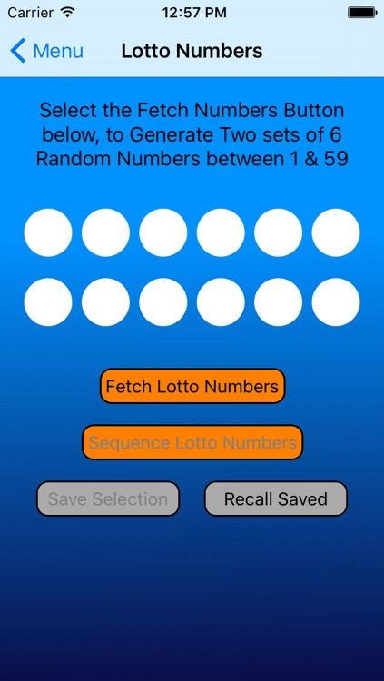 Lottery Selector