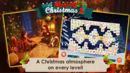 mahjong christmas 2 free iphone screenshot 1