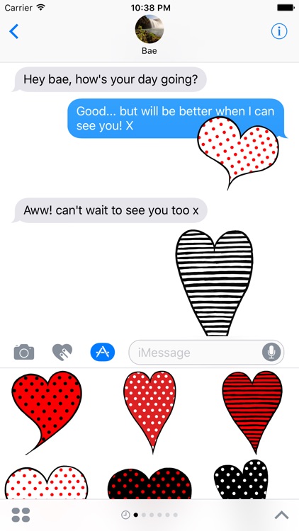 Hearts - Hand Drawn Stickers