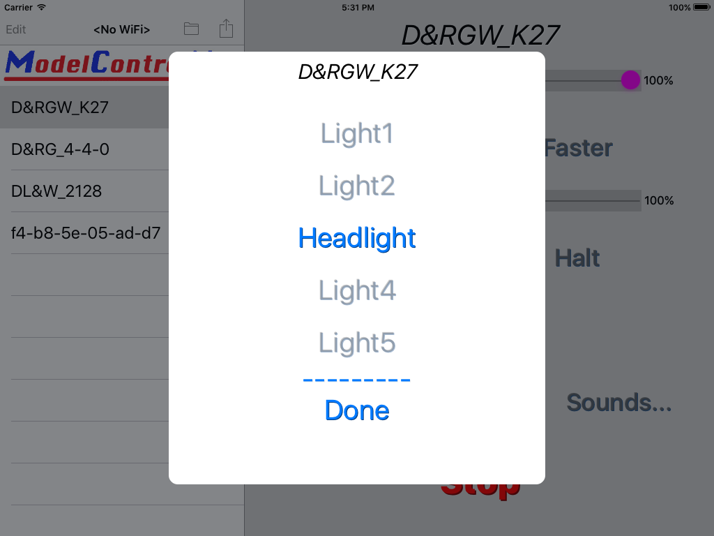 ModelControlNet Device Controller screenshot 8