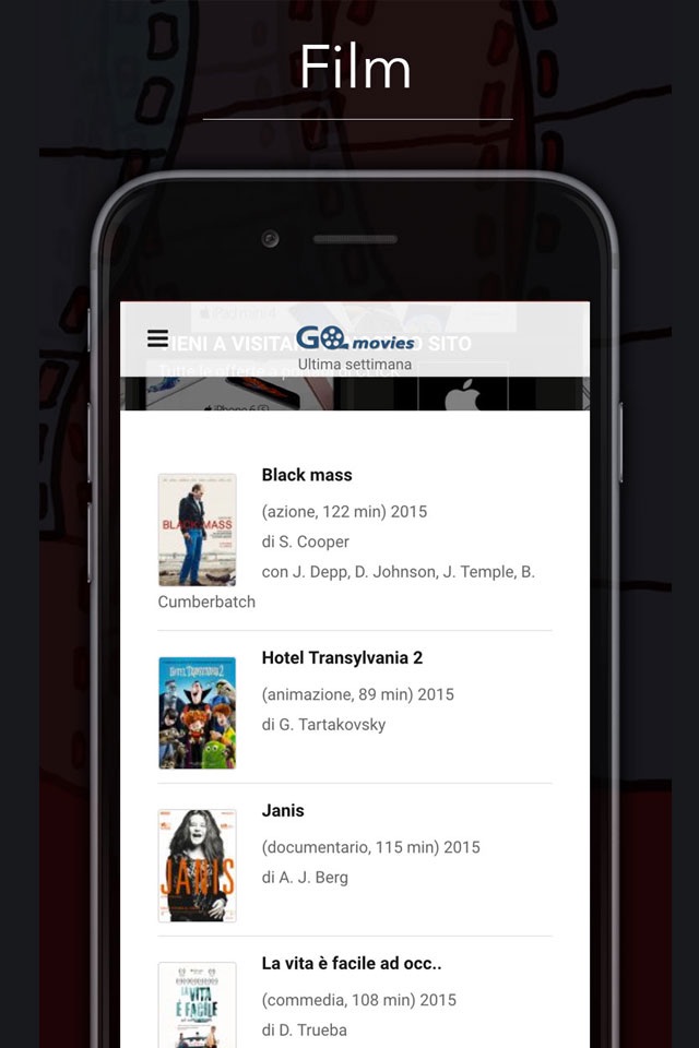 goMovies screenshot 2