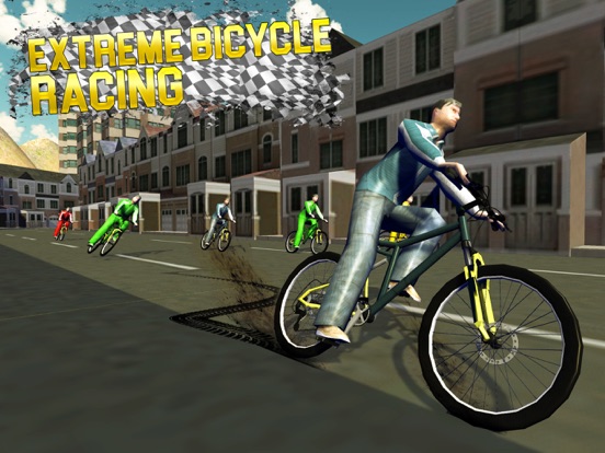 自転車ライダーのレーシングシミュレーター＆バイクライディングゲームのおすすめ画像1