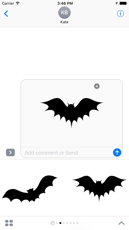 Bats Stickers