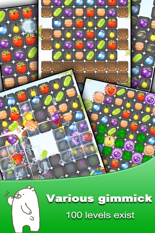 Bear berry Match-3 screenshot 2