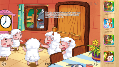 How to cancel & delete Wolf and the Seven Little Goats - Interactive Book from iphone & ipad 2