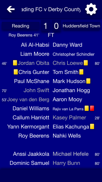 Screenshot #3 pour All The News - Reading FC Edition