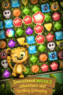 Game screenshot Diamonds and Jewels Match 3 Game - Matching Quest apk