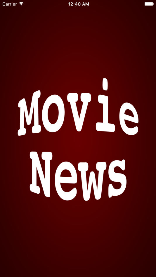 Movie News - A News Reader for Movie Fans! - 1.0.1 - (iOS)