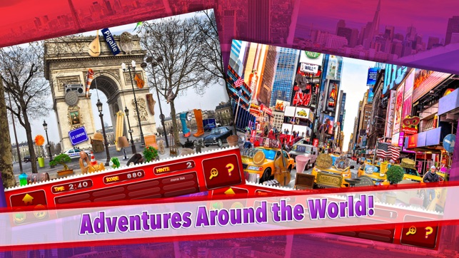 Hidden Objects World Famous Cities Object Spy Time(圖2)-速報App