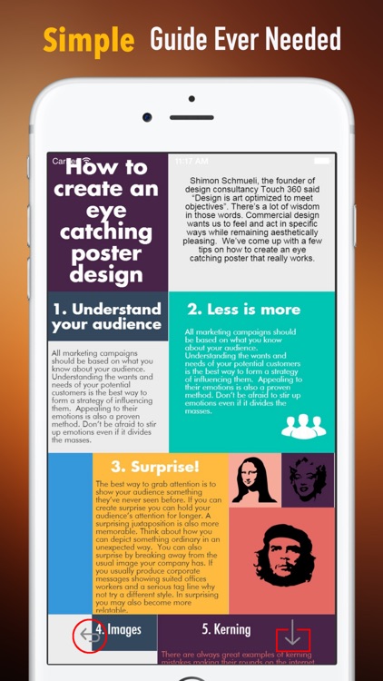 How to Design a Poster screenshot-1