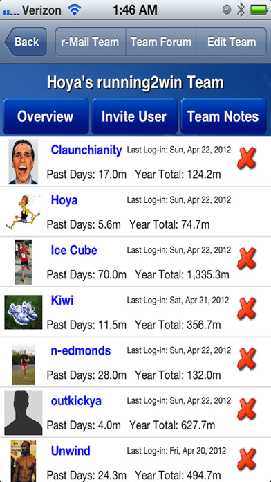 running2win Mobile screenshot
