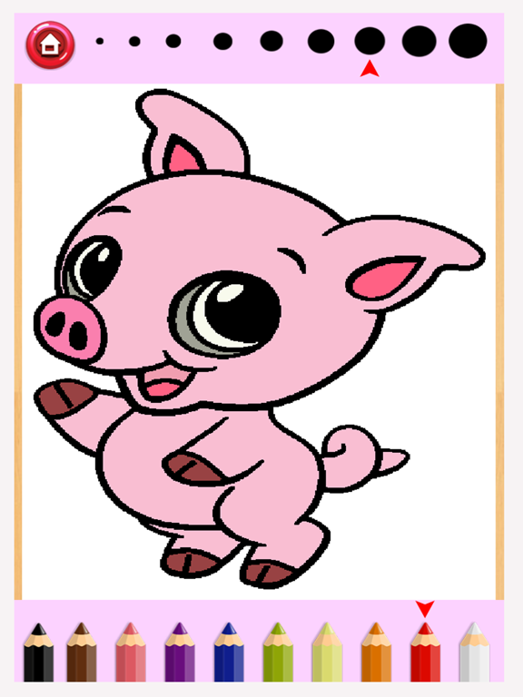 Screenshot #4 pour Jeux coloriage pour les enfants des animaux - Jeu Kids Learning