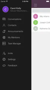 SparkChat Messenger screenshot #2 for iPhone