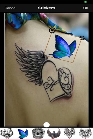 Tattoo Photo Maker App screenshot 2