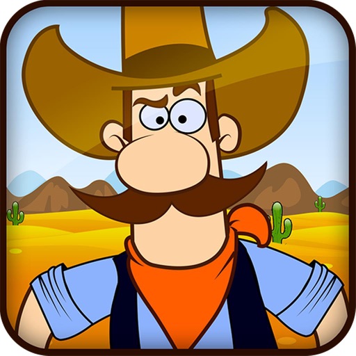 Western cowboy gun blood: Zombies sleeping in the grave iOS App